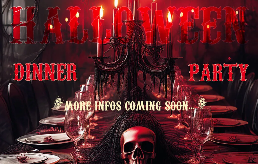 Halloween Dinner & Party am 31. October 2025 @ CSELLO Mühle Oslip.