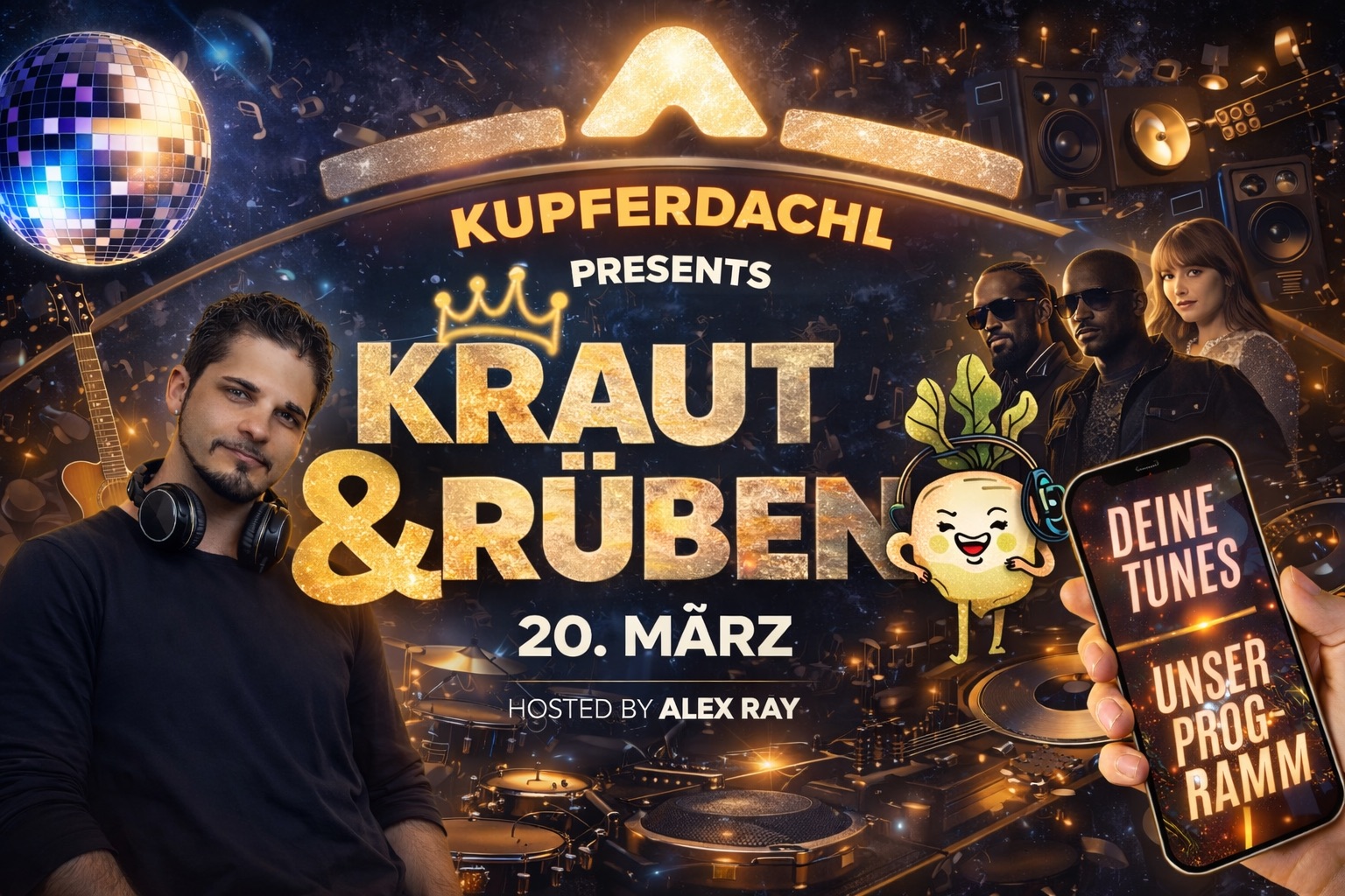 KRAUT & RÜBEN am 20. March 2026 @ Kupferdachl.