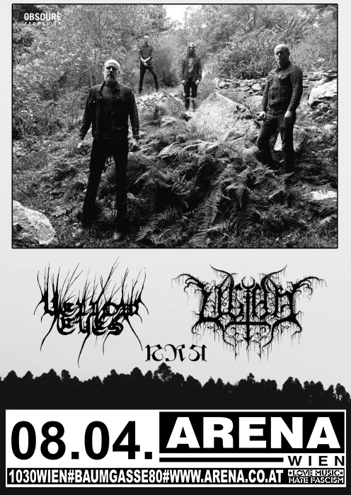 YELLOW EYES am 8. April 2026 @ Arena Wien.