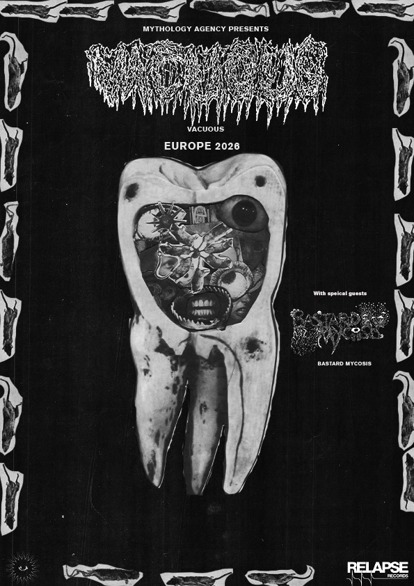VACUOUS am 10. April 2026 @ Arena Wien.