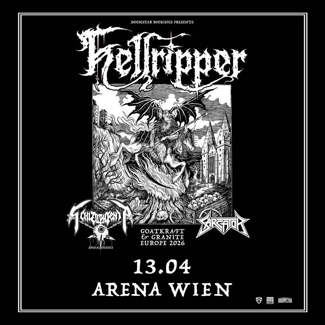 HELLRIPPER am 13. April 2026 @ Arena Wien.
