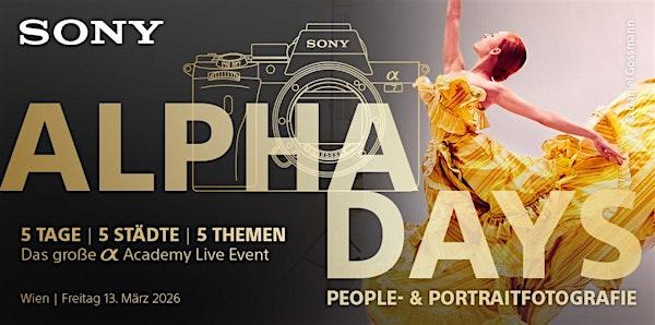 Sony Alpha Days Wien am 13. March 2026 @ Filmquartier Wien.