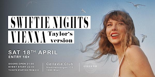 Swiftie Nights Vienna am 18. April 2026 @ CellaVie Aviation Club & Lounge.