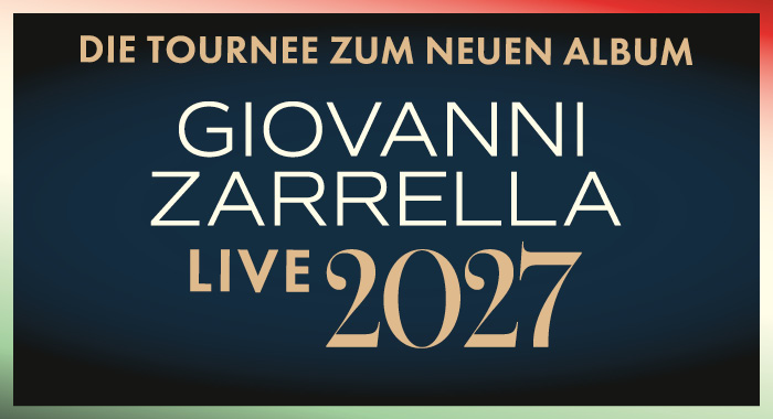 Giovanni Zarrella am 15. April 2027 @ Brucknerhaus.