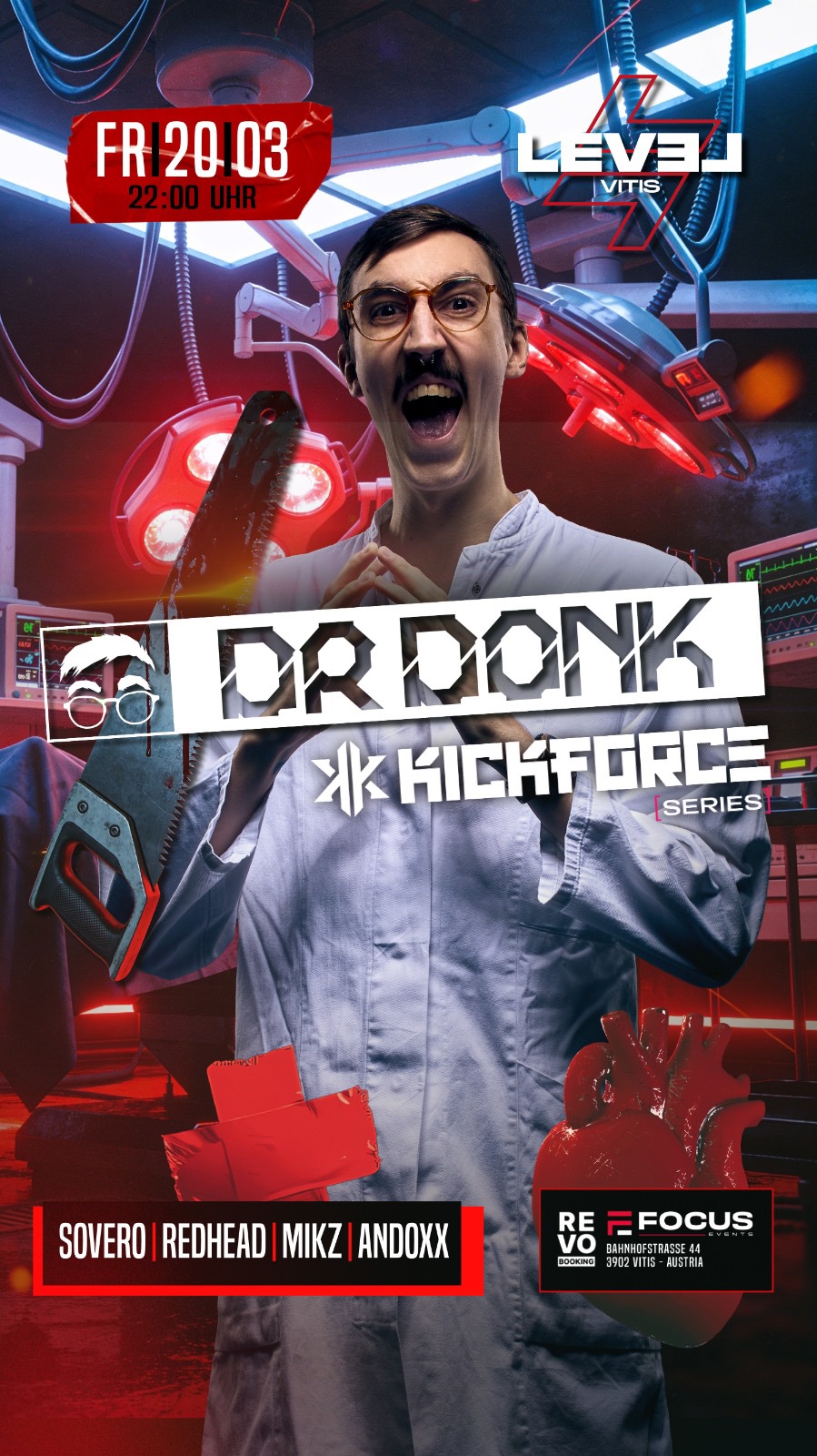 DR DONK am 20. March 2026 @ LEVEL Vitis.