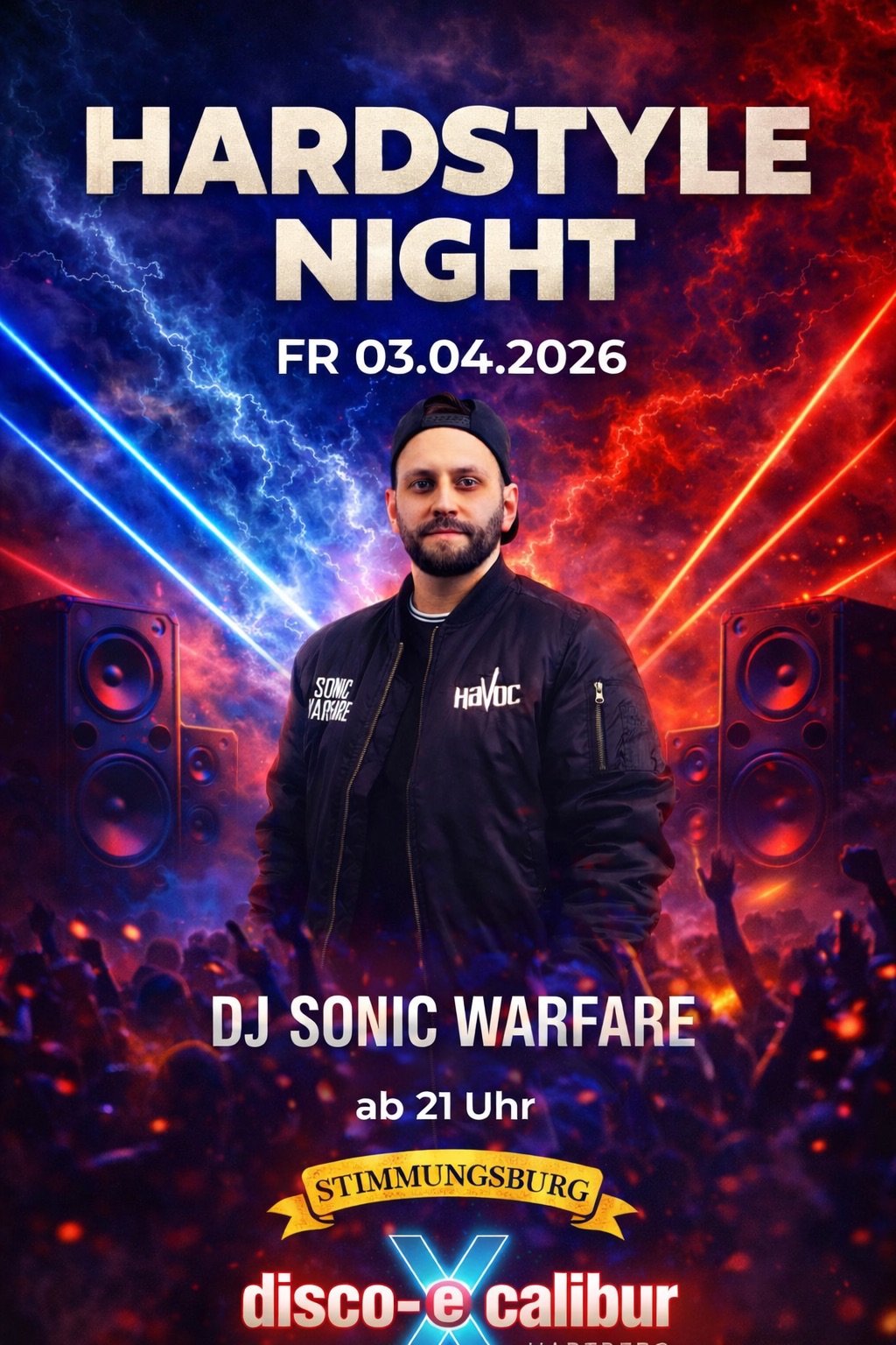 Hardstyle Night am 3. April 2026 @ Disco Excalibur - Hartberg.
