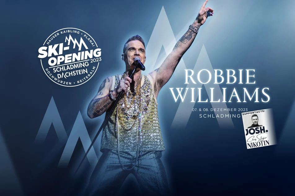 Robbie Williams am 7. December 2023 @ Planai Stadion.