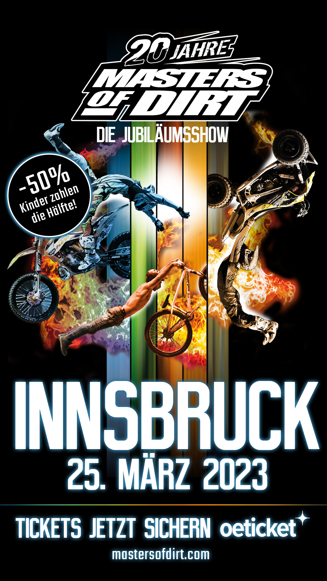 Masters of Dirt am 25. March 2023 @ Olympiahalle Innsbruck. Masters of Dirt am 25. March 2023 @ Olympiahalle Innsbruck.