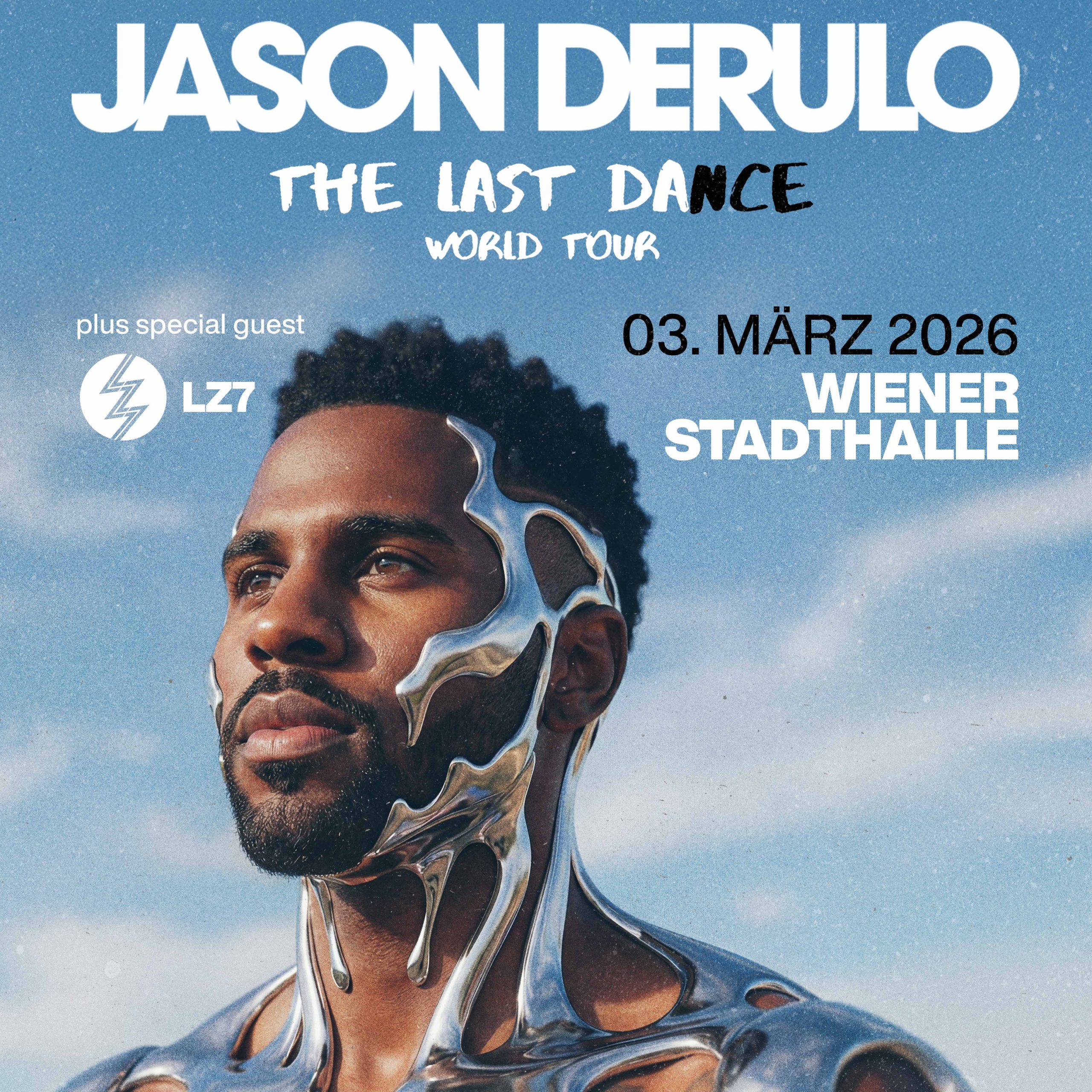 Jason Derulo am 3. March 2026 @ Wiener Stadthalle.