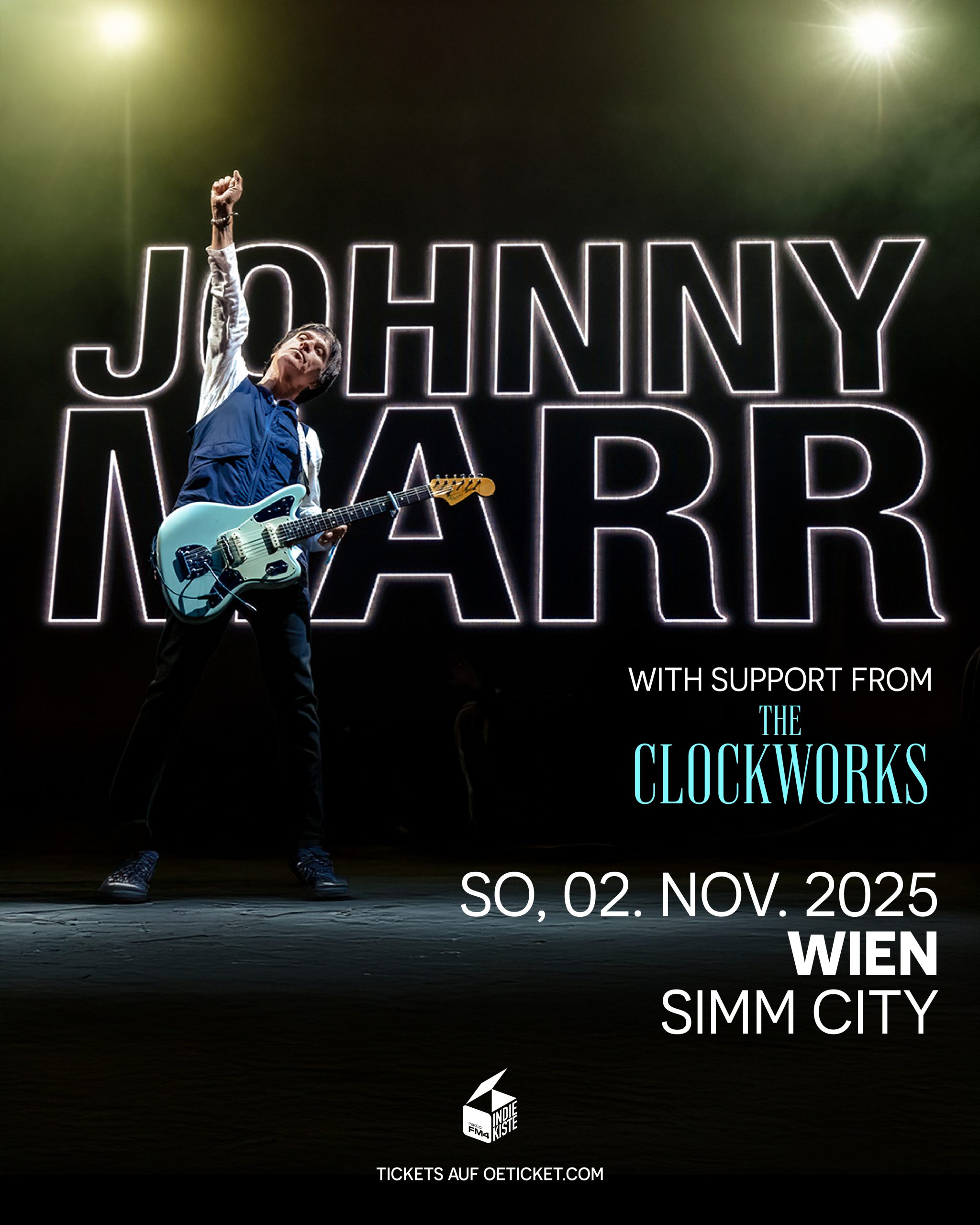 Johnny Marr am 2. November 2025 @ SiMM City.