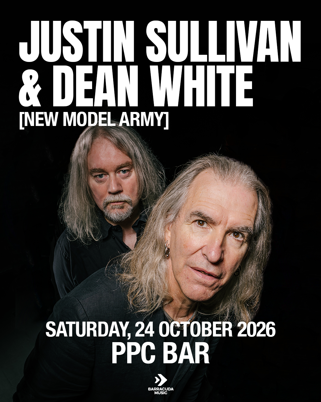 Justin Sullivan and Dean White am 24. October 2026 @ PPC.