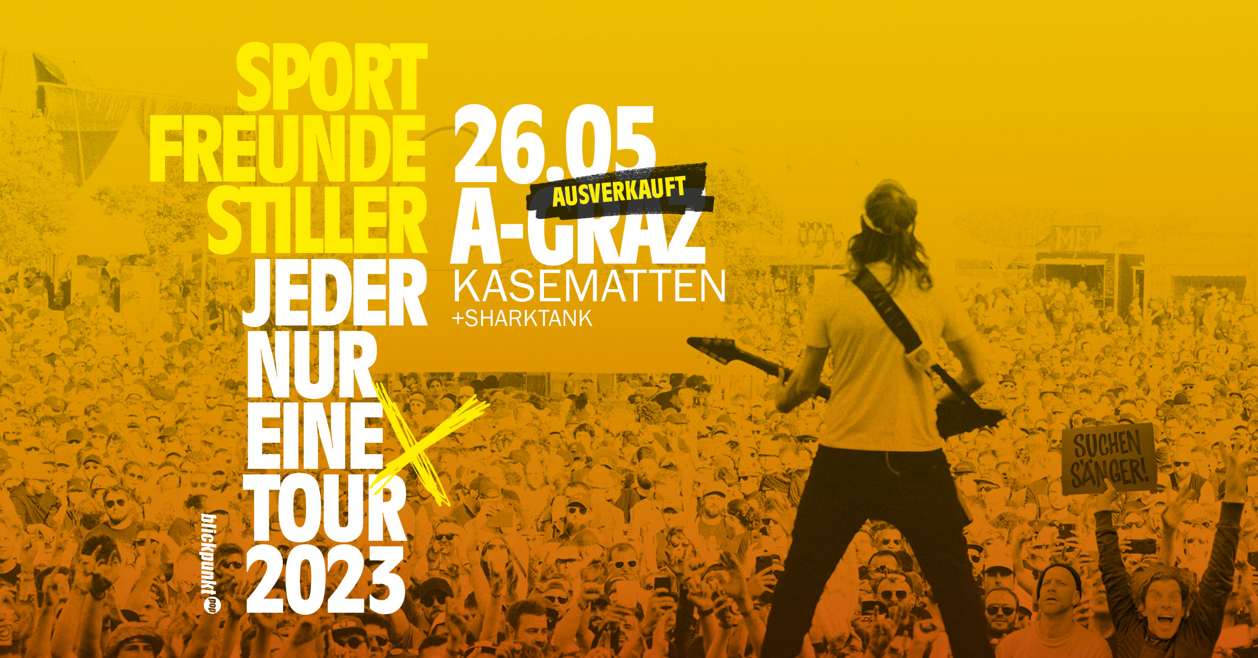 Sportfreunde Stiller am 26. May 2023 @ Schloßbergbühne Kasematten.