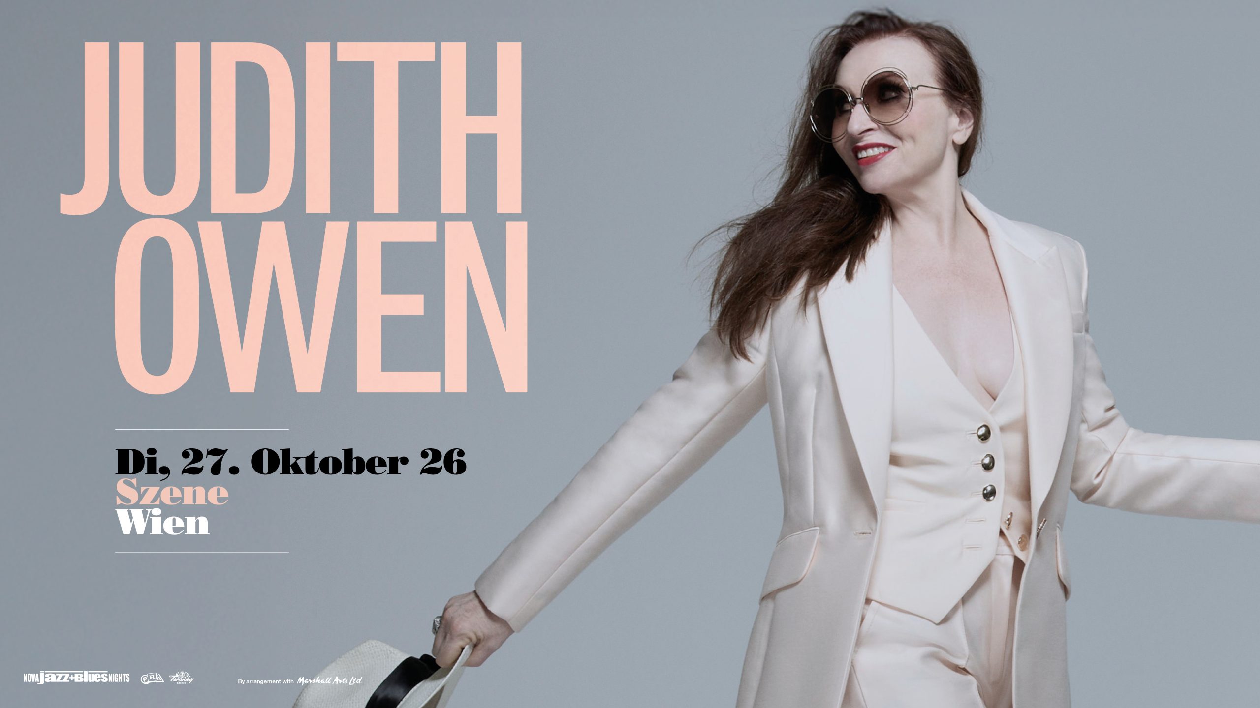 Judith Owen am 27. October 2026 @ Szene Wien.