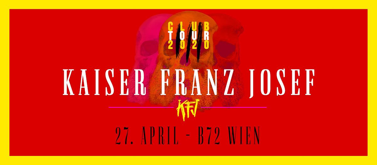 Kaiser Franz Josef am 27. April 2020 @ B72. Kaiser Franz Josef am 27. April 2020 @ B72.
