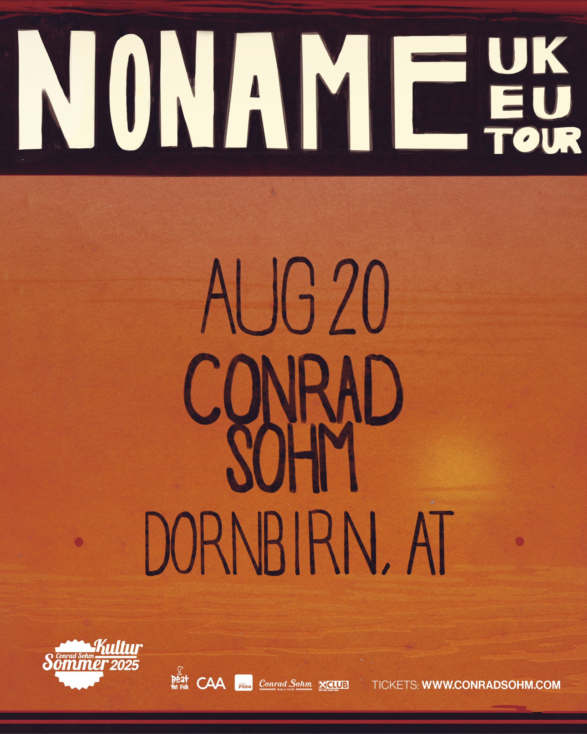 Noname am 20. August 2025 @ Conrad Sohm. Noname am 20. August 2025 @ Conrad Sohm.