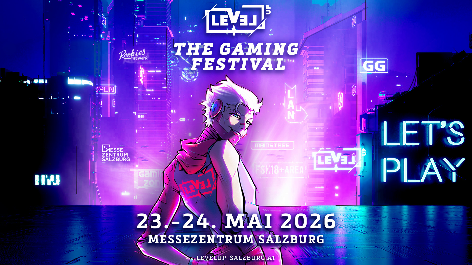 LEVEL UP 2026 am 23. May 2026 @ Messezentrum Salzburg.