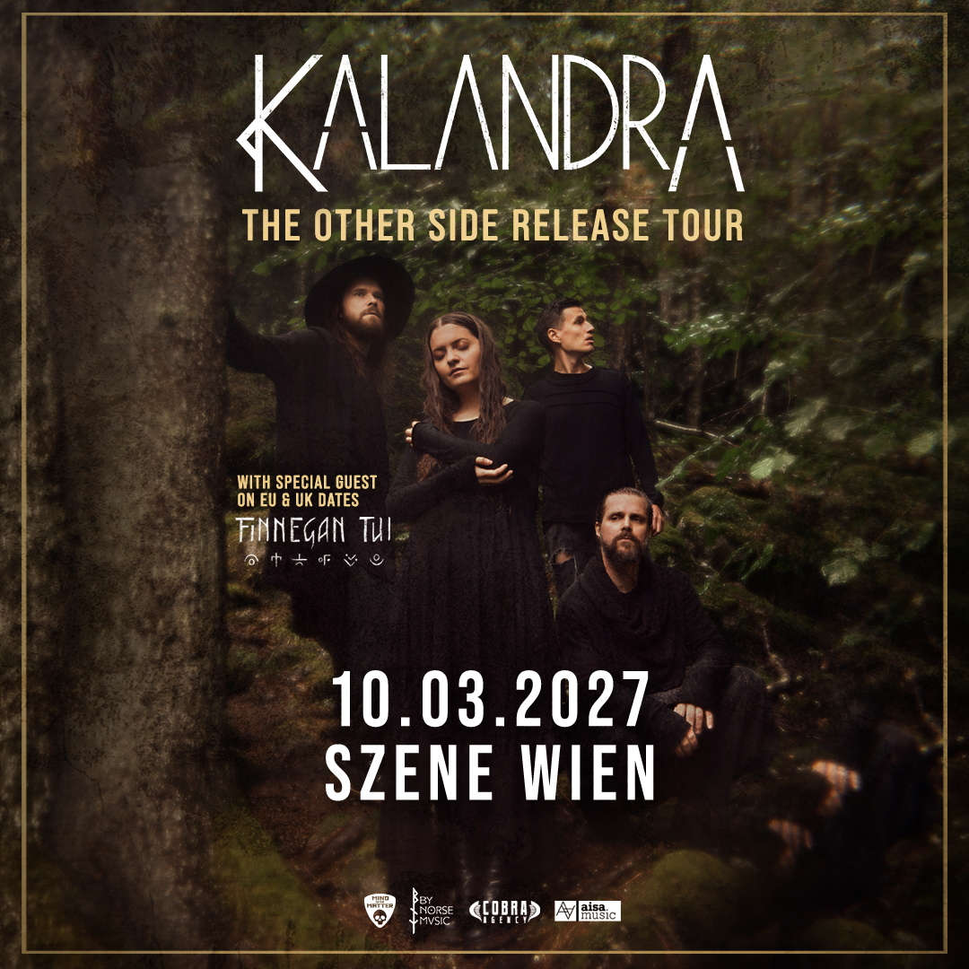 Kalandra am 10. March 2027 @ Szene Wien.