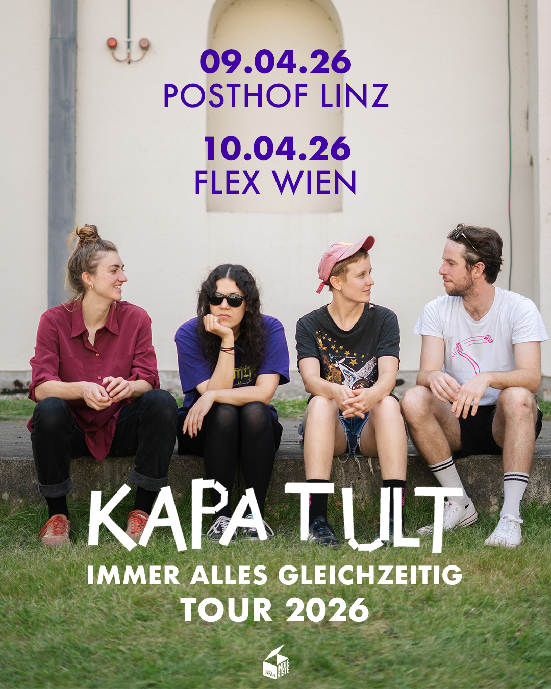 Kapa Tult am 10. April 2026 @ Flex.