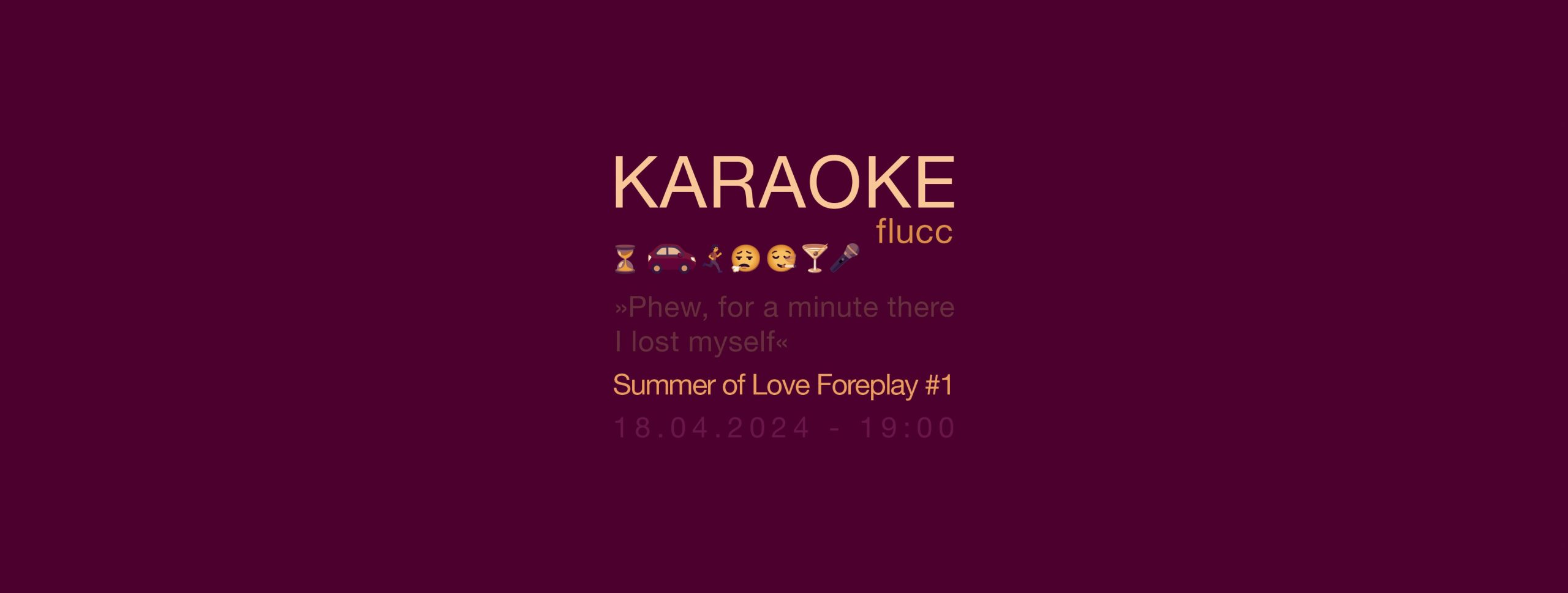Karaoke FLUCC am 18. April 2024 @ Flucc. Karaoke FLUCC am 18. April 2024 @ Flucc.