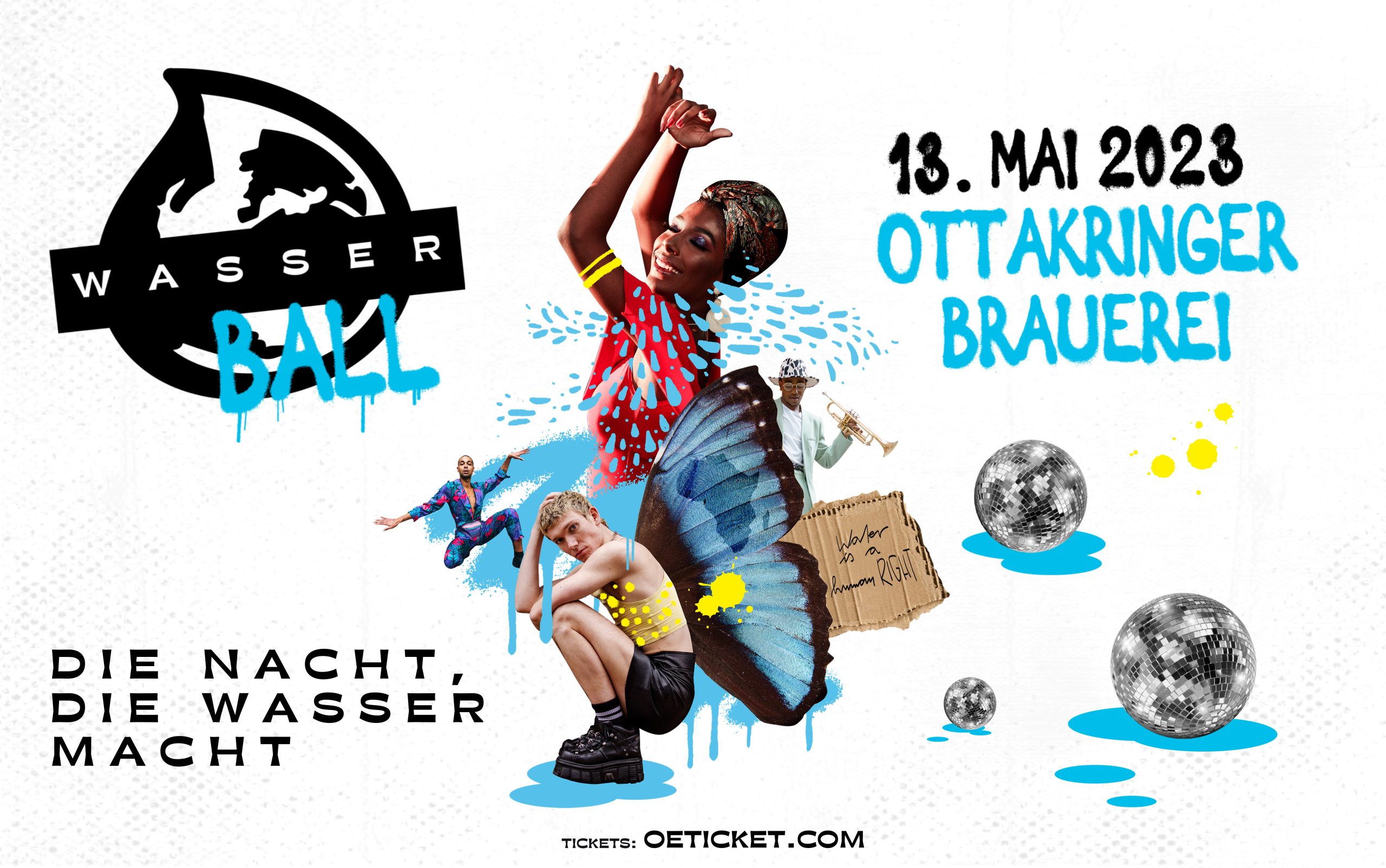 Viva con Agua Wasserball am 13. May 2023 @ Ottakringer Brauerei.