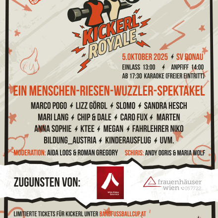 Kickerl Royale - Band Fußball Cup