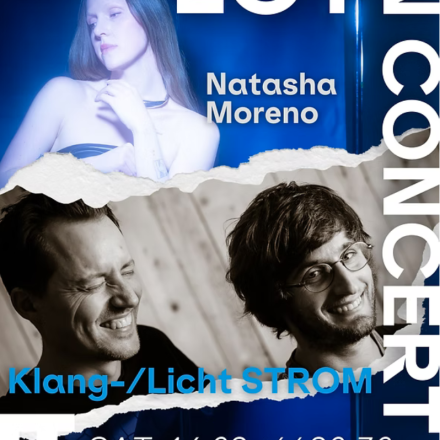 Klang-/Licht STROM + Natasha Moreno