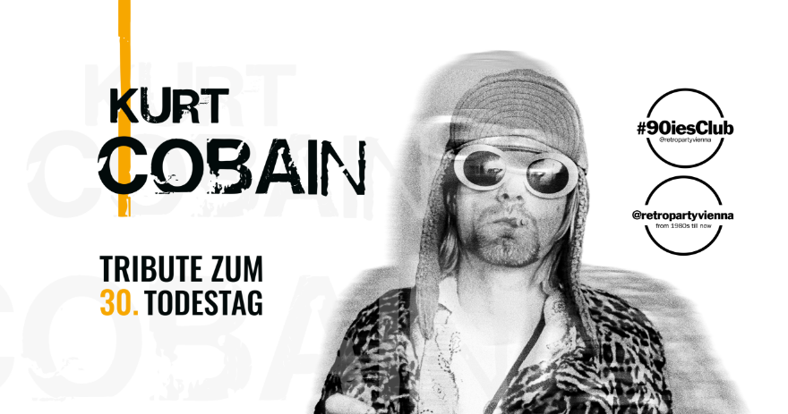 KURT COBAIN LIVE TRIBUTE am 5. April 2024 @ U4.