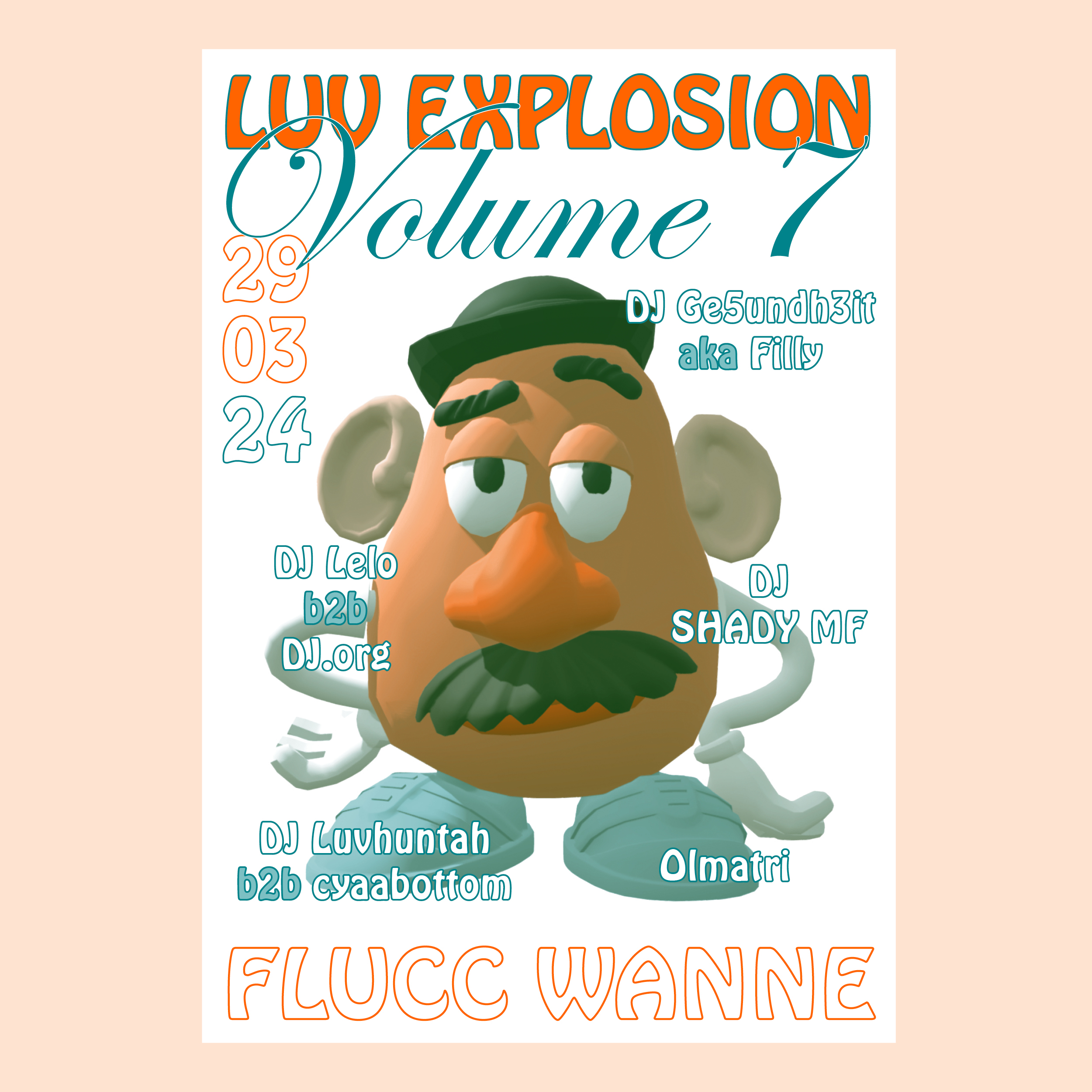 LUV Explosion Vol. 7 am 29. March 2024 @ Flucc.