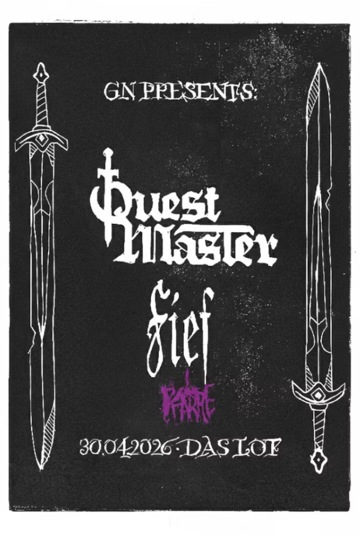 Quest Master / Fief / Pfarre am 30. April 2026 @ Das LOT.