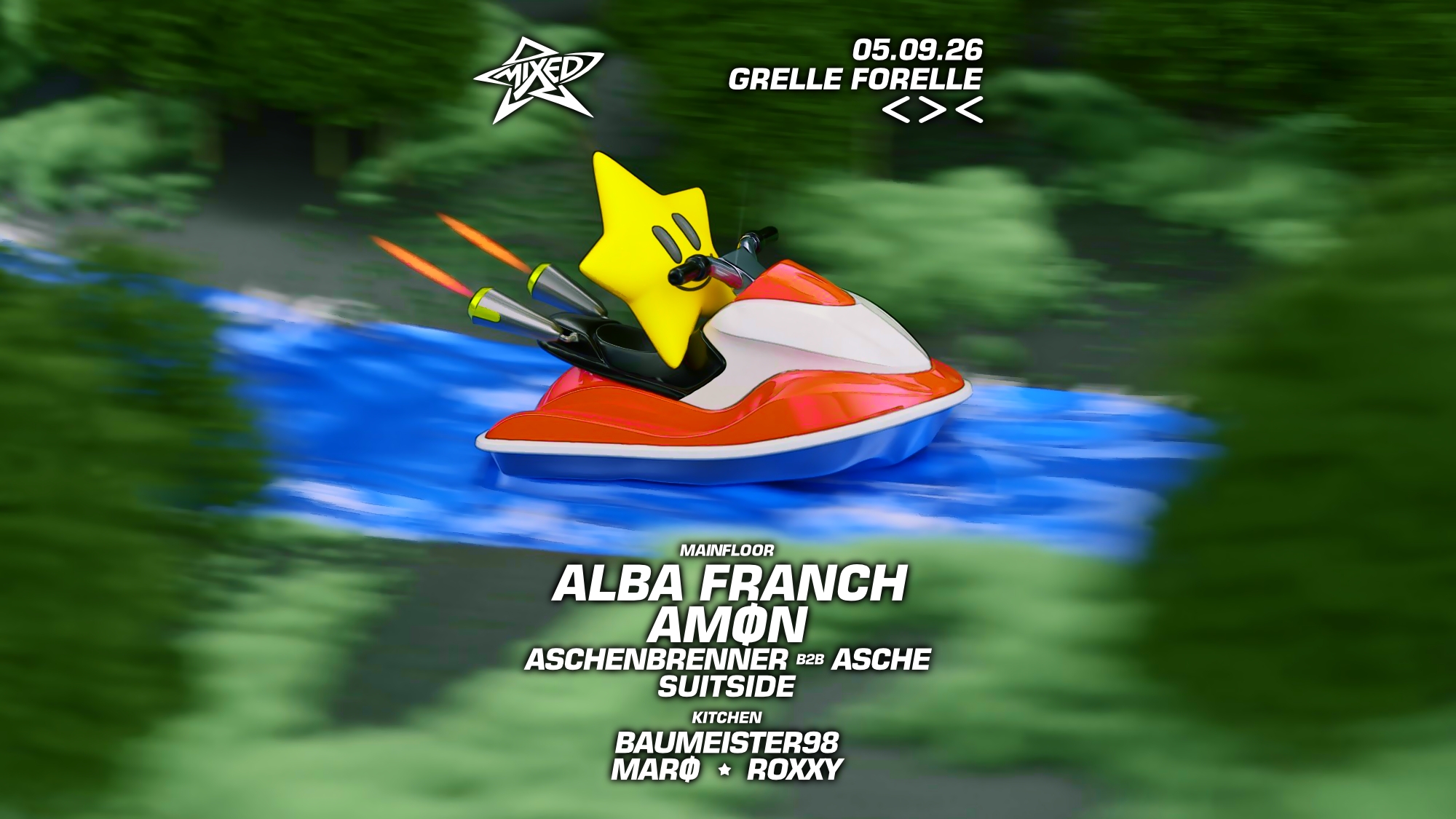 MIXED VIENNA w/ ALBA FRANCH & AMØN am 5. September 2026 @ Grelle Forelle.