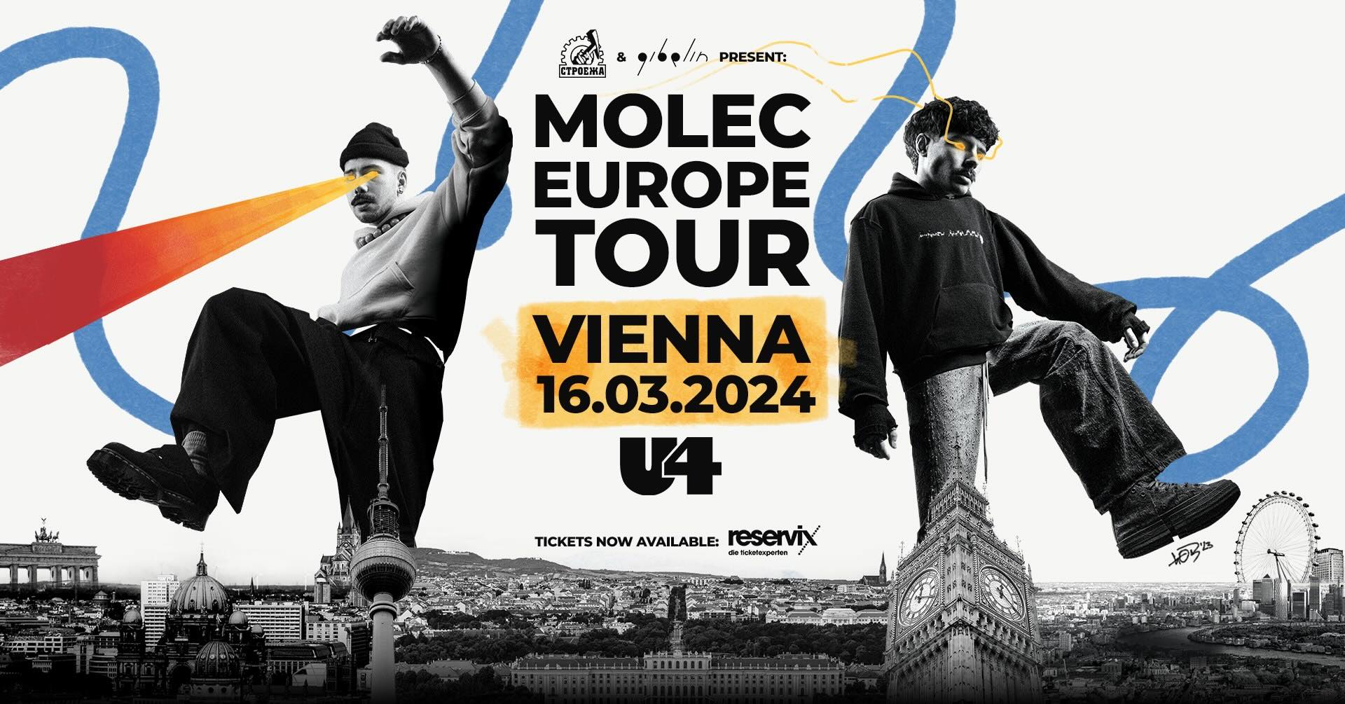 Molec am 16. March 2024 @ U4. Molec am 16. March 2024 @ U4.