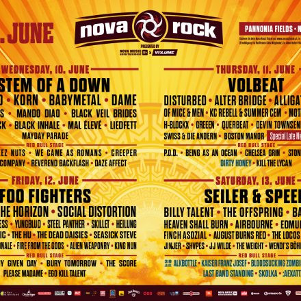 Nova Rock Festival 2020