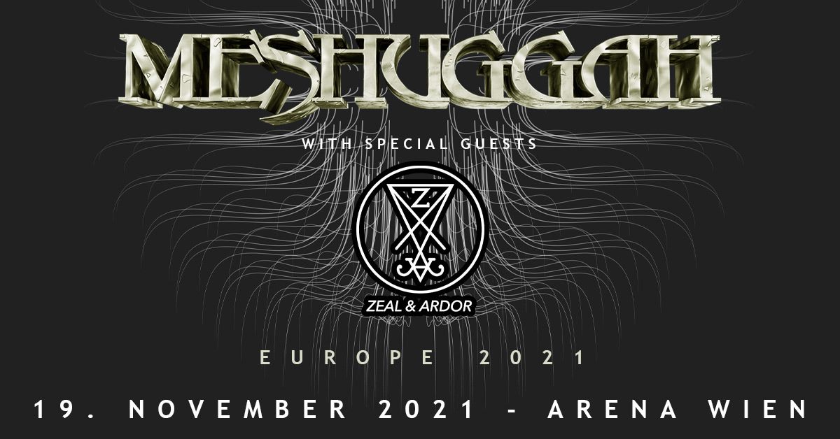 Meshuggah am 20. May 2022 @ Arena Wien - Große Halle.
