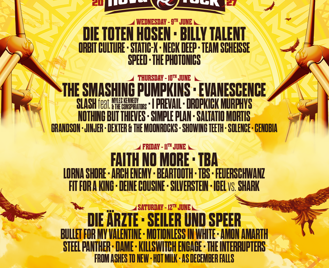 NOVA ROCK FESTIVAL 2027