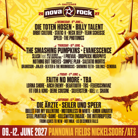 NOVA ROCK FESTIVAL 2027