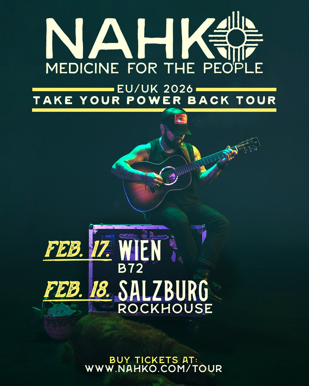 Nahko And Medicine For The People am 17. February 2026 @ B72.