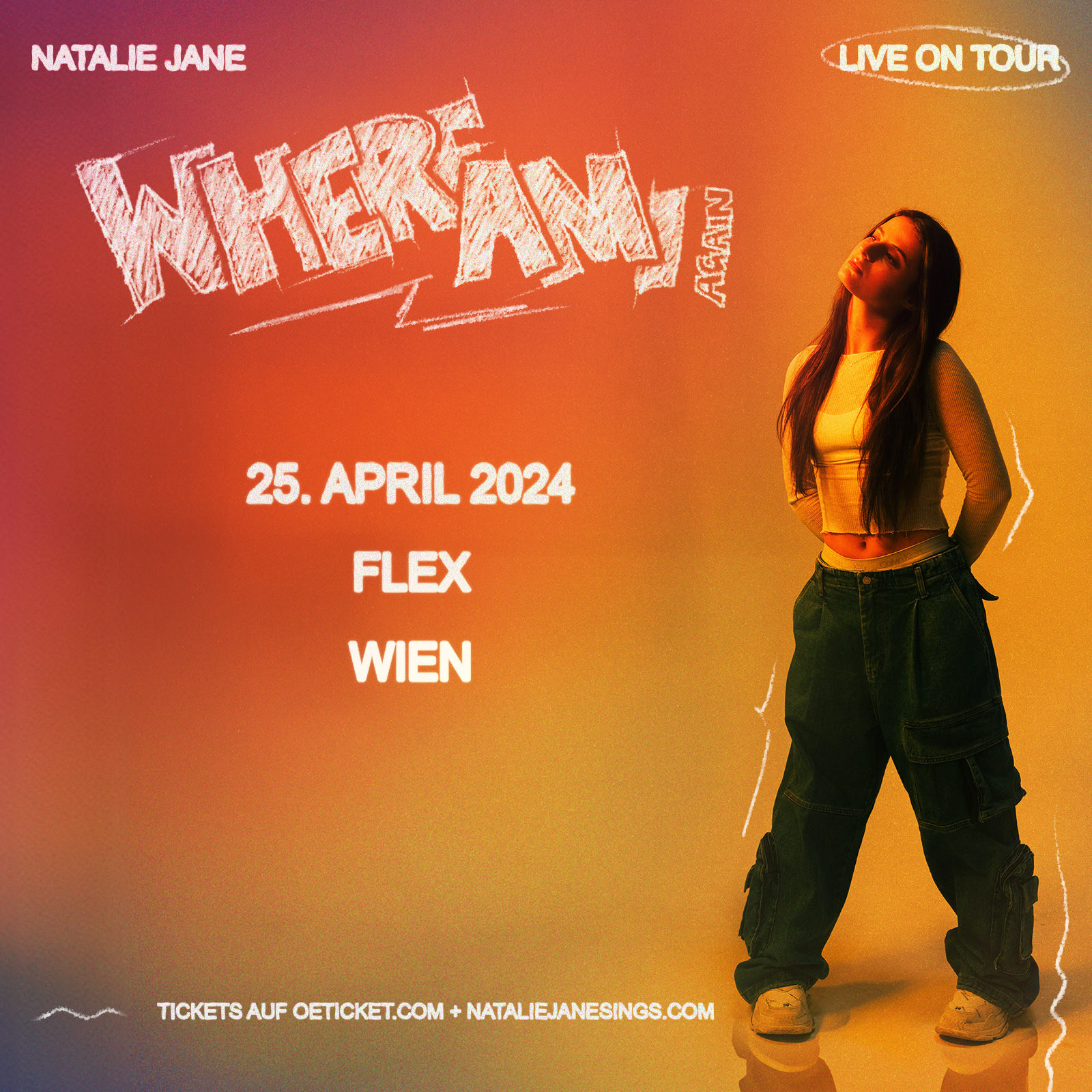Natalie Jane am 25. April 2024 @ Flex. Natalie Jane am 25. April 2024 @ Flex.