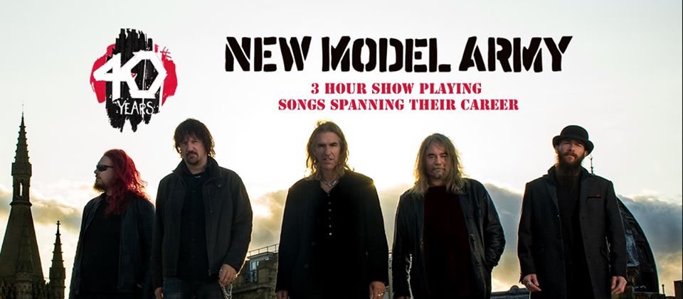 New Model Army am 8. December 2020 @ WUK.