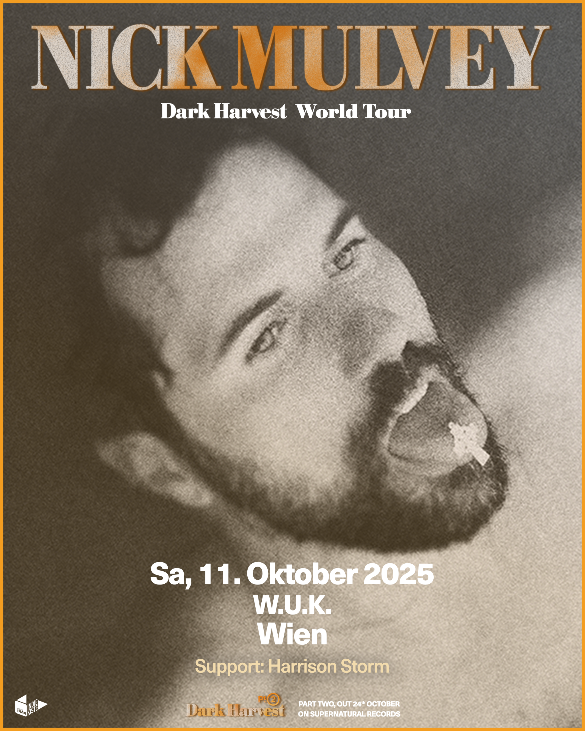 Nick Mulvey am 11. October 2025 @ WUK. Nick Mulvey am 11. October 2025 @ WUK.