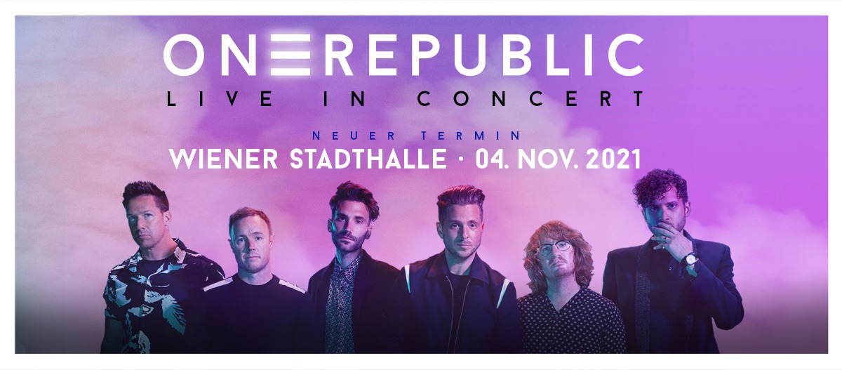 OneRepublic am 5. November 2020 @ Wiener Stadthalle - Halle D.