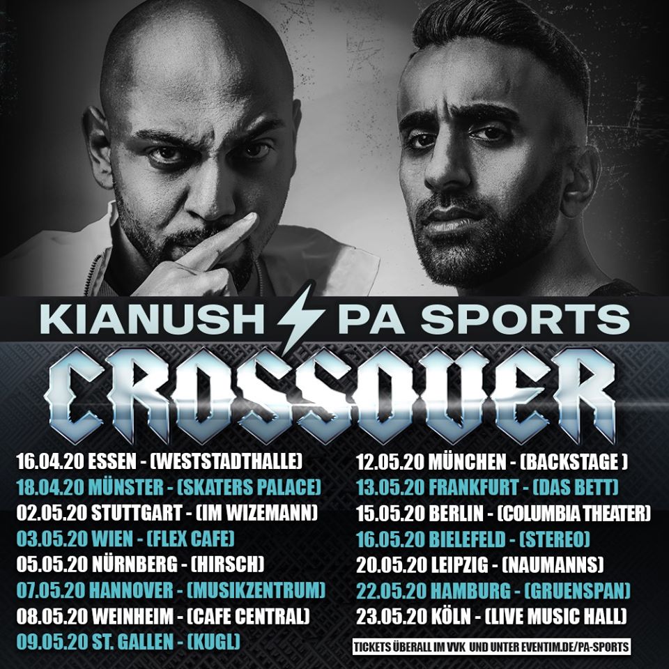 PA Sports & Kianush am 3. May 2020 @ Flex - Halle. PA Sports & Kianush am 3. May 2020 @ Flex - Halle.