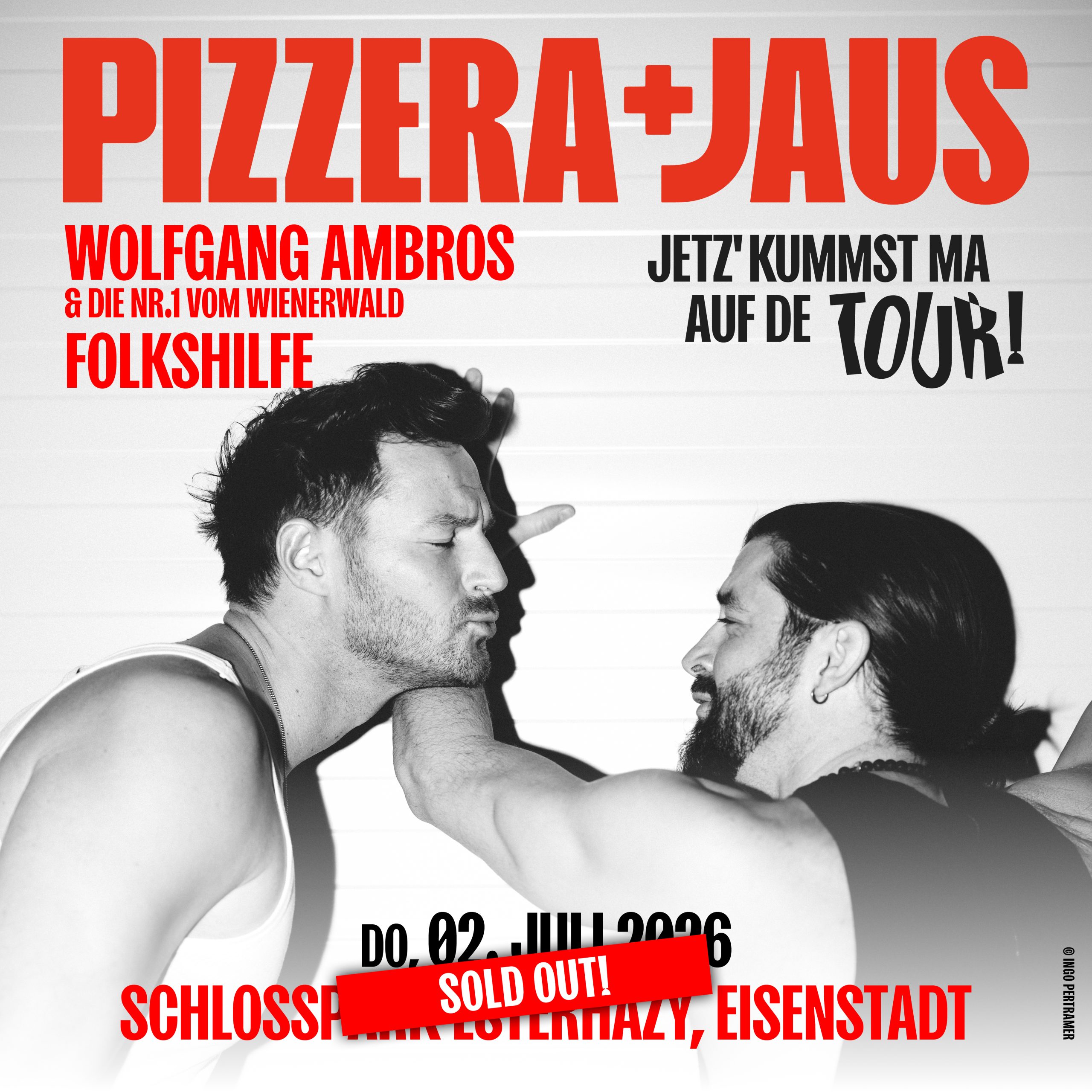 Pizzera & Jaus am 2. July 2026 @ Schlosspark Esterházy.