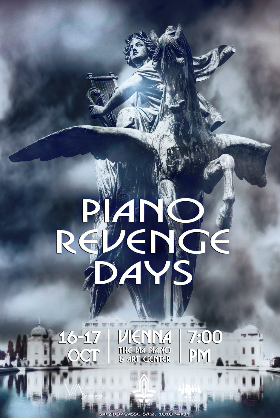 Piano Revenge Days Vienna am 16. October 2026 @ VIA - Piano & Arts Center.