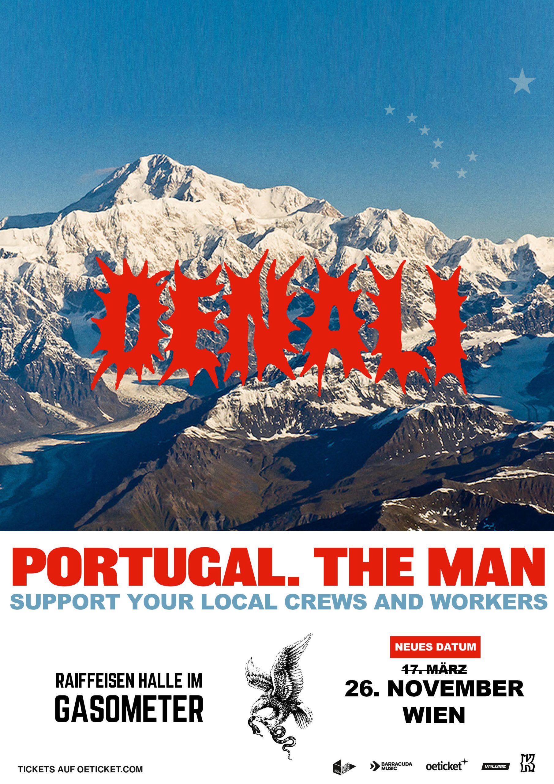 Portugal. The Man am 26. November 2026 @ Raiffeisen Halle im Gasometer.