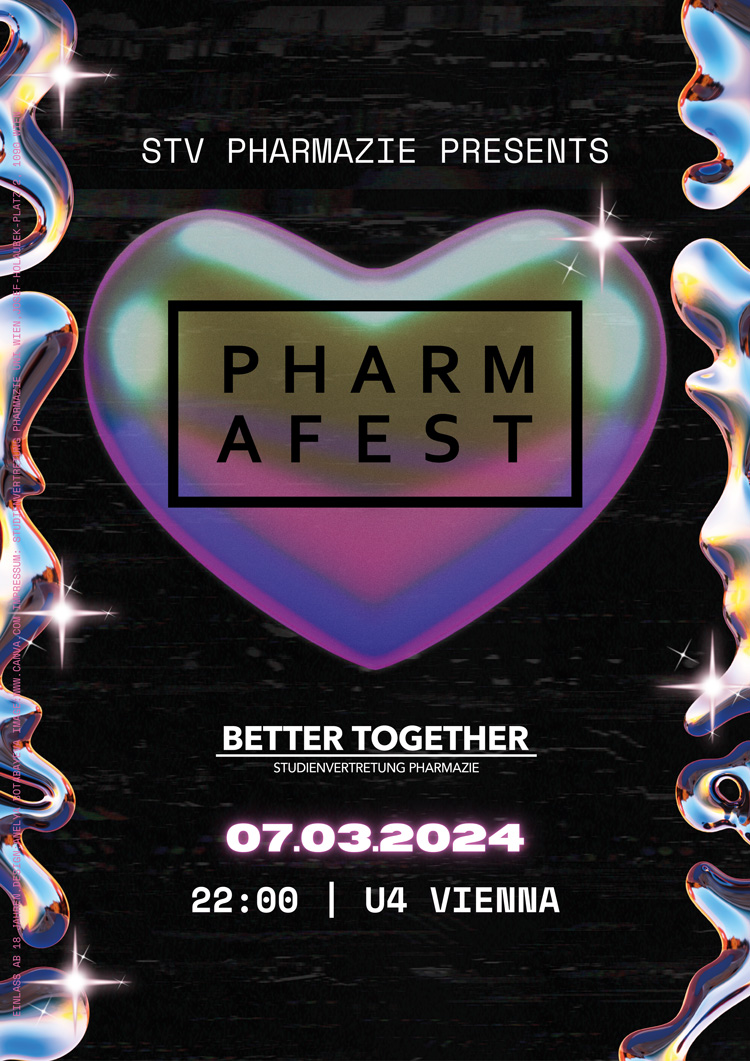 PHARMAFEST am 7. March 2024 @ U4. PHARMAFEST am 7. March 2024 @ U4.