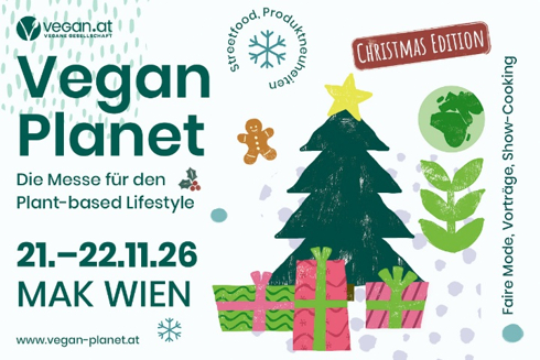 Vegan Planet Wien MAK 2026 am 21. November 2026 @ MAK Museum Wien.
