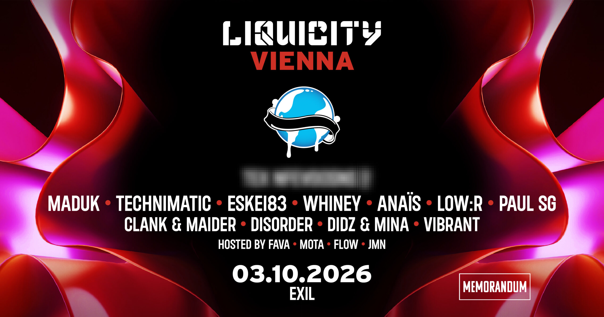 Liquicity Vienna 2026 am 3. October 2026 @ EXIL.