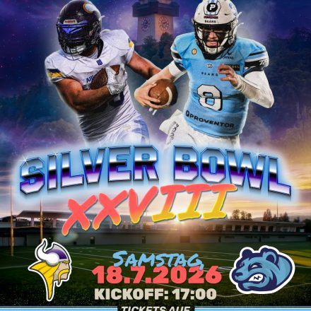 AFL DIV 1 SILVER BOWL | PROVENTOR STYRIAN BEARS vs. AFC Vienna Vikings II