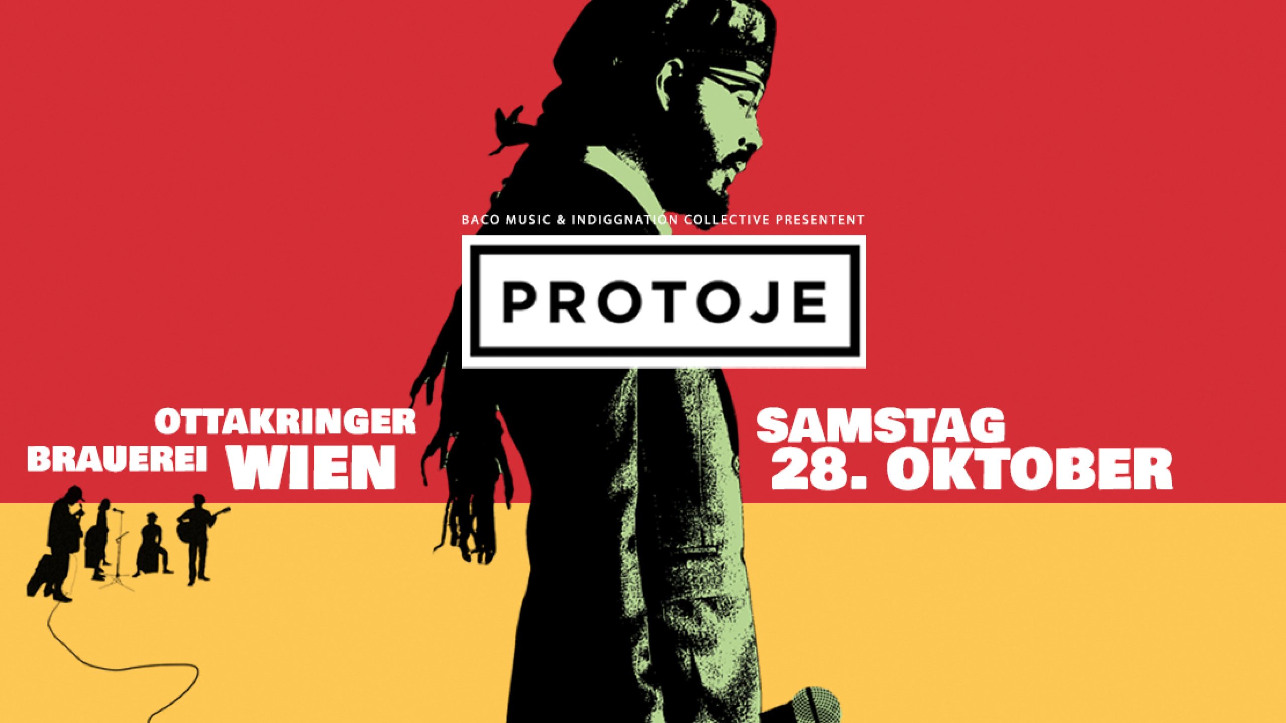 Protoje & The Indiggnation am 28. October 2023 @ Ottakringer Brauerei. Protoje & The Indiggnation am 28. October 2023 @ Ottakringer Brauerei.