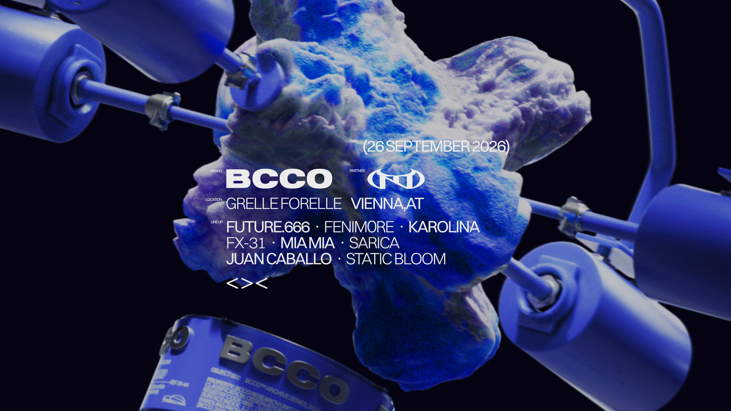 YN & BCCO Club Night am 26. September 2026 @ Grelle Forelle.